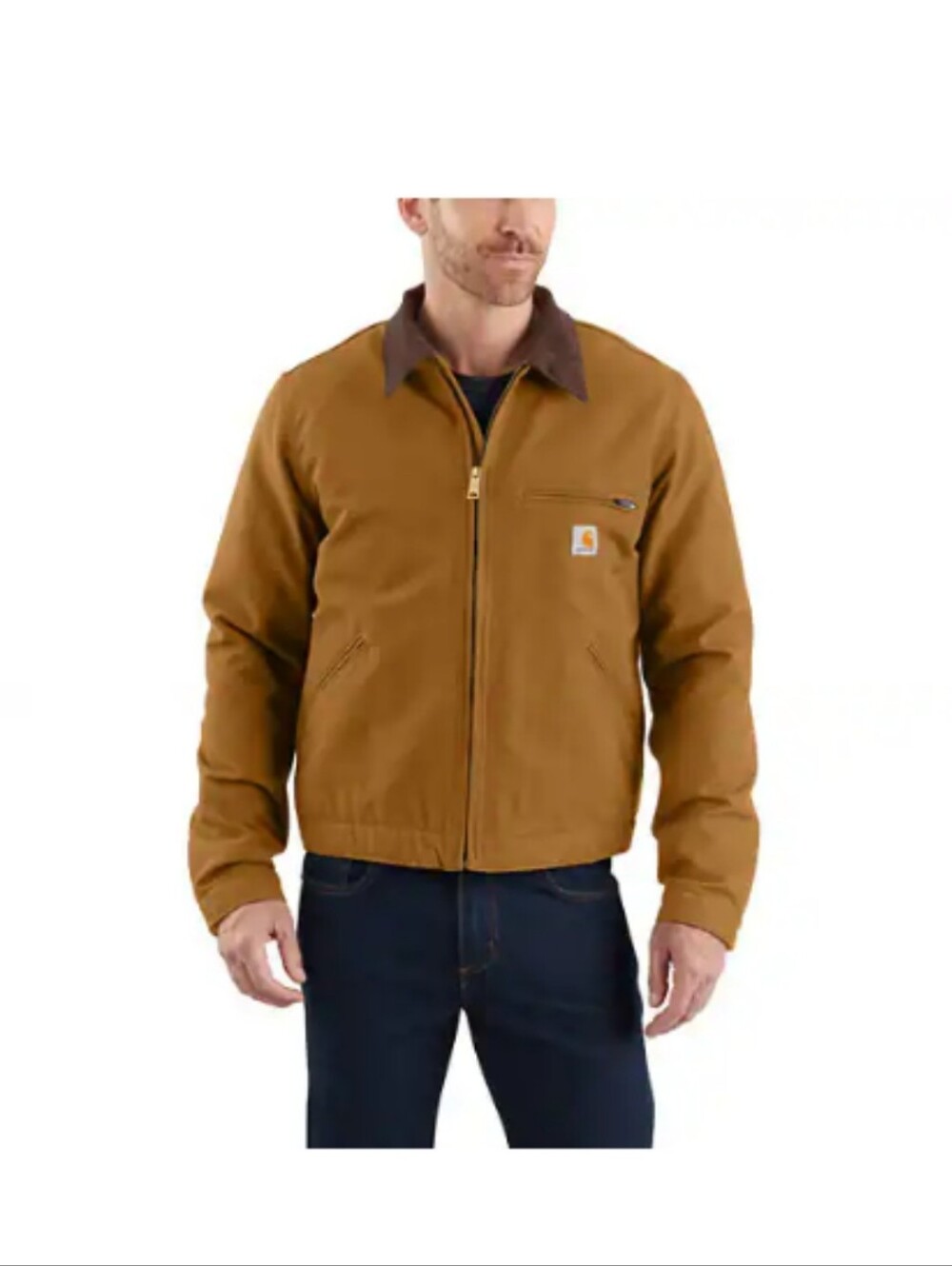 Carhartt OJ3828-M Mens XL Relaxed Fit Duck Blanket-Lined Detroit Jacket New